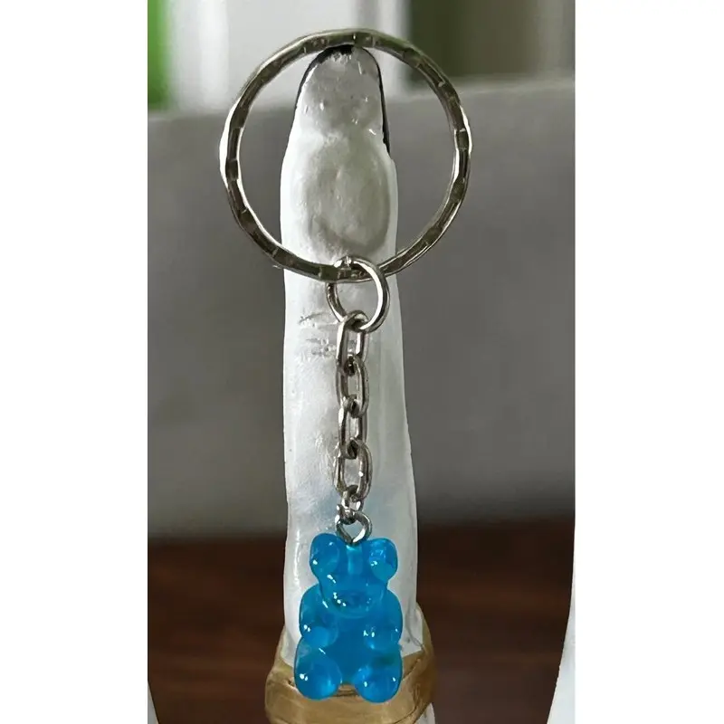 Porte-clé - Ourson bleu