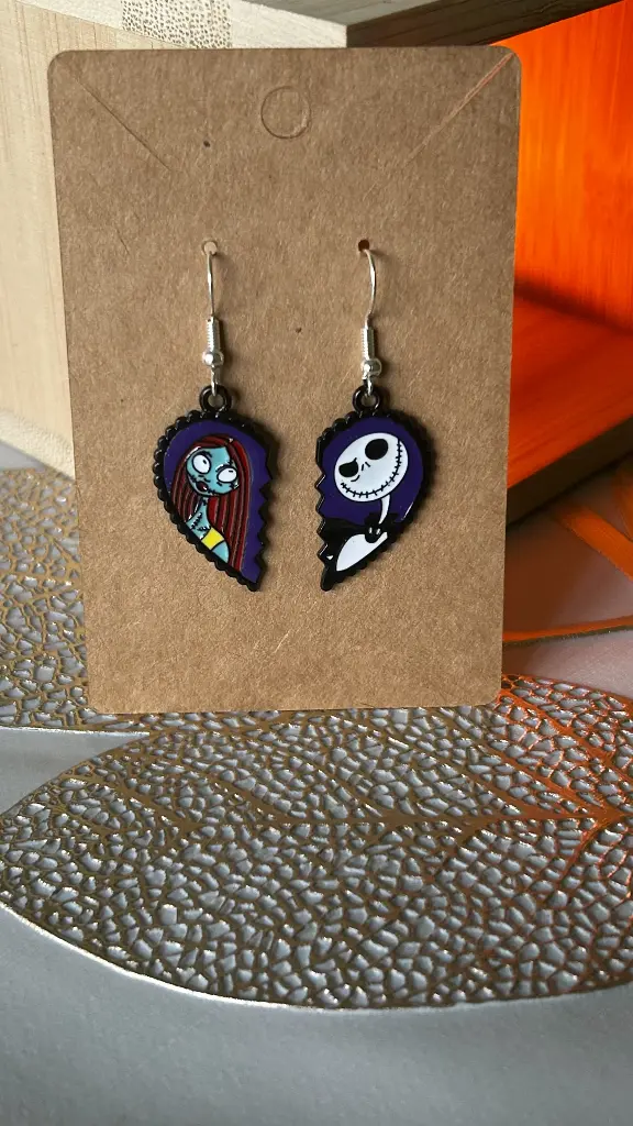 Boucle d'oreilles - Jack Skellington