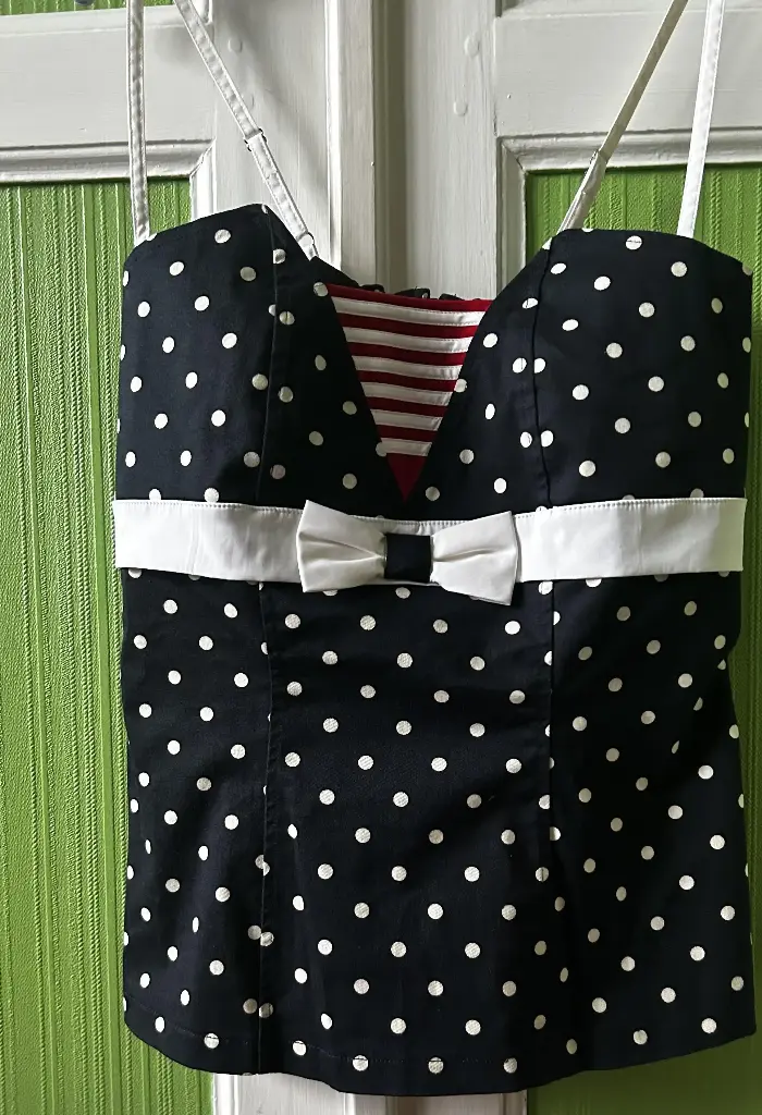 Débardeur à pois