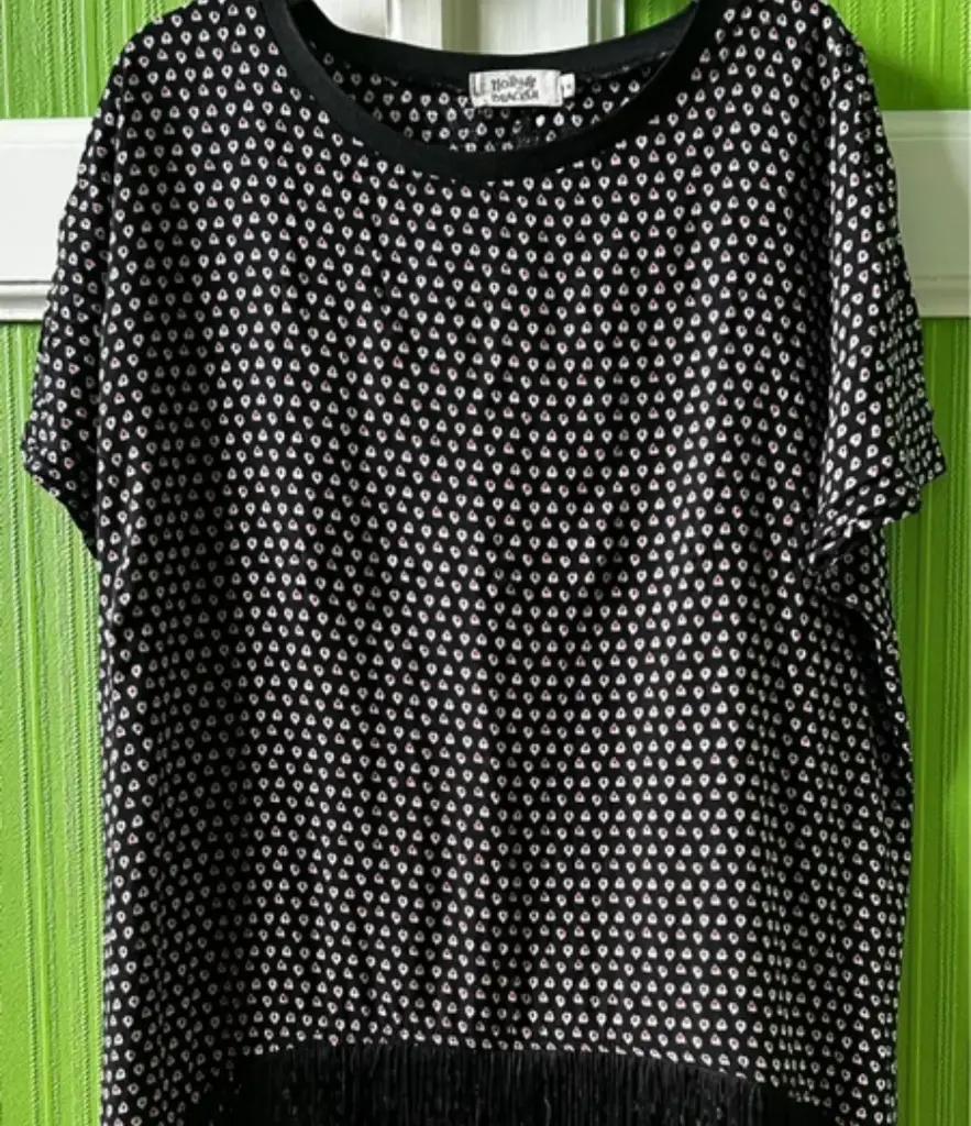 Blouse à franges