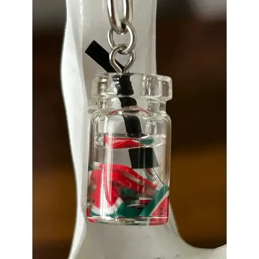 Porte-clé - Verre à cocktail
