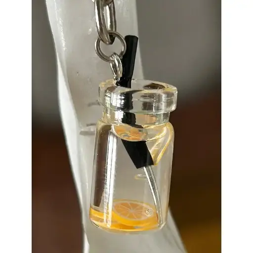 Porte-clé - Verre à cocktail