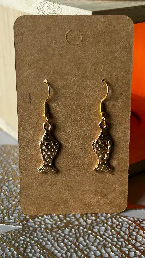 Boucle d'oreilles - Poisson