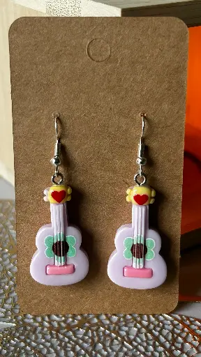 Boucle d'oreilles - Guitare