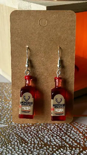 Boucle d'oreilles - Vodka