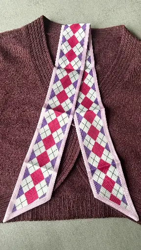 Foulard carreau