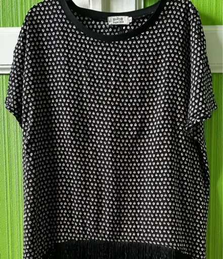 Blouse à franges