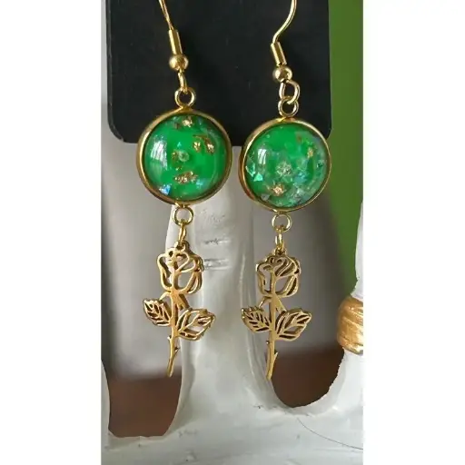 Boucle d'oreilles - Roses